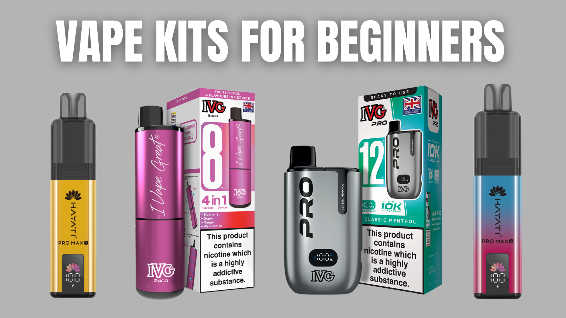 Best Vape Starter Kits for Beginners | How to Choose Your First Vape Best Vape Starter Kits for Beginners | How to Choose Your First Vape