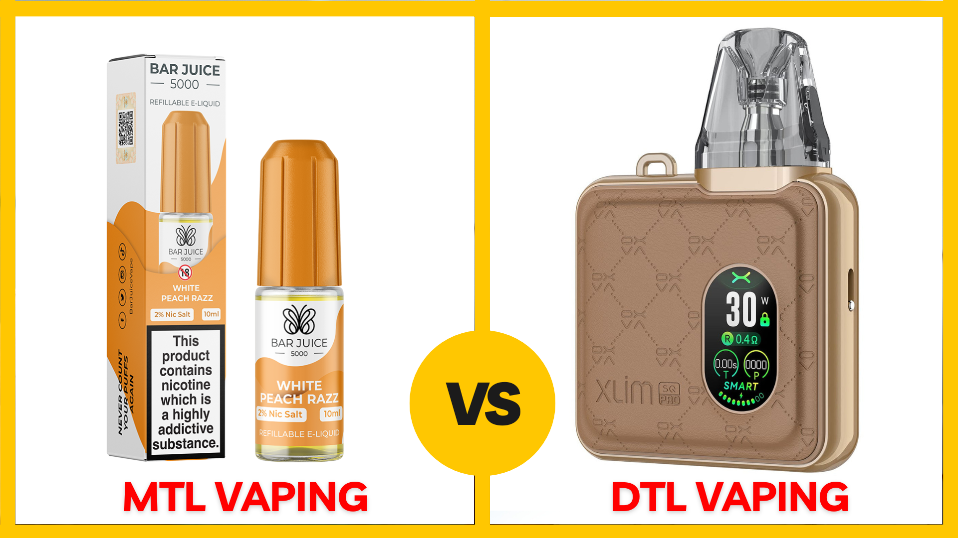 MTL vs DTL Vaping: Meaning, Differences & Best Vape Kits Guide 2025 MTL vs DTL Vaping: Meaning, Differences & Best Vape Kits Guide 2025