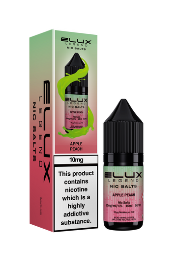 Apple Peach Elux Legend E-Liquid (Nic Salt) 10ml