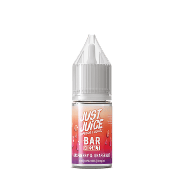 Raspberry & Grapefruit Just Juice Bar Nic Salt E-Liquid 10ml