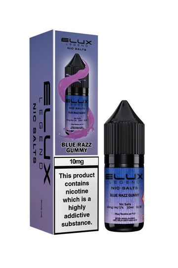 Blue Razz Gummy Elux Legend E-Liquid (Nic Salt) 10ml