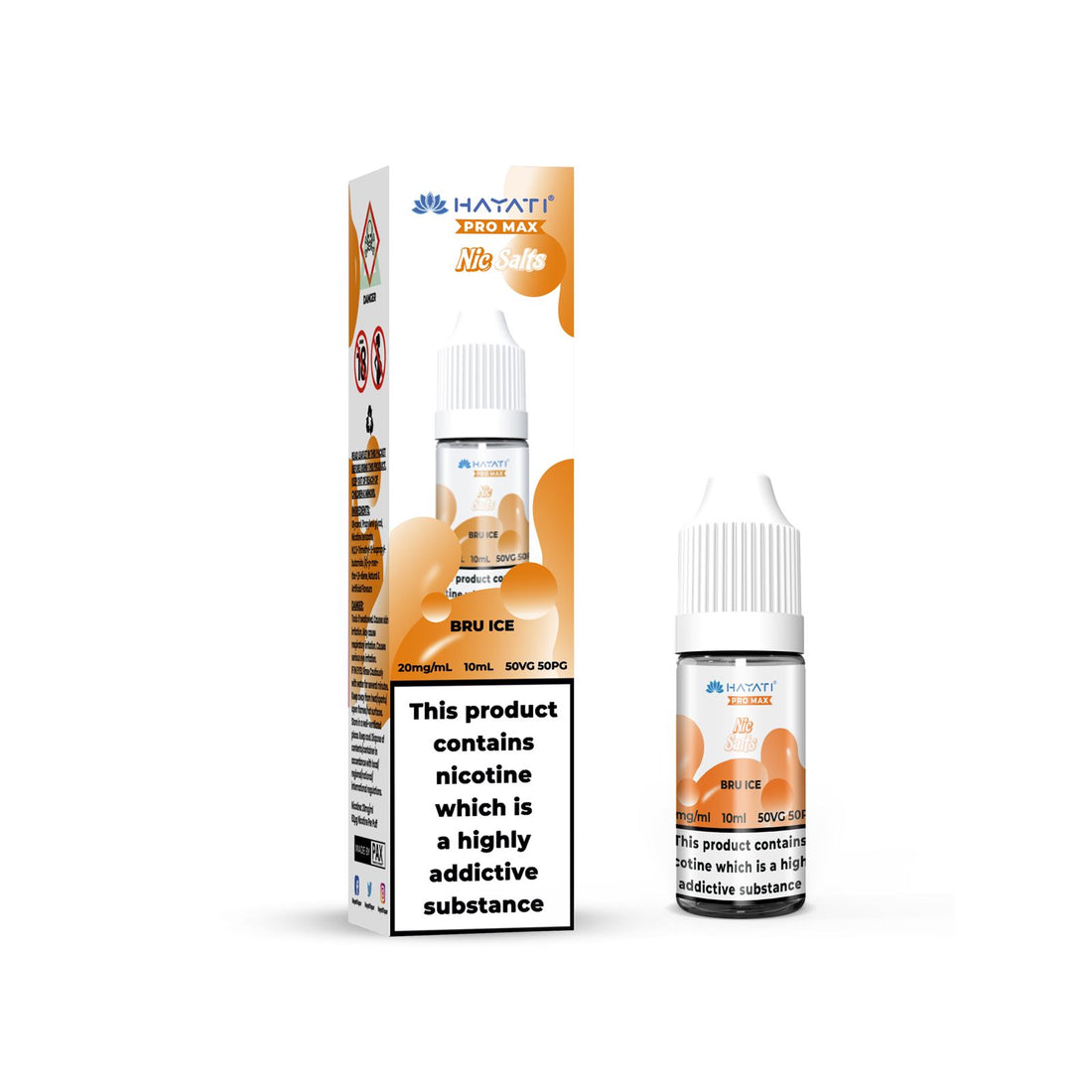 Bru Ice Hayati Pro Max Nic Salts 10ml