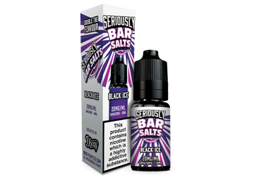 Black Ice Seriously Bar Salts E-Liquid (Nic Salt) 10ml