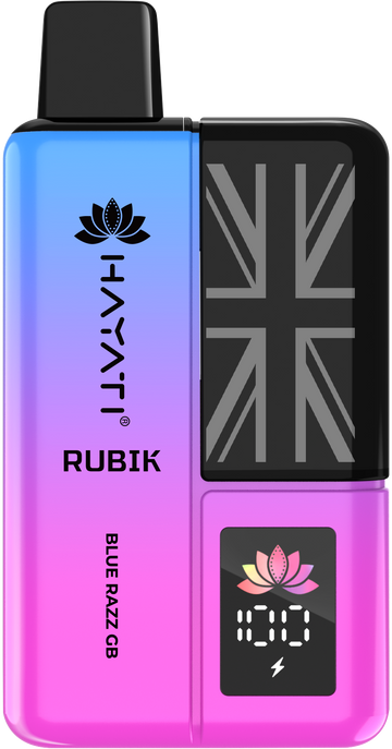 Blue Razz GB Rubik 7K Hayati Disposable Vape Pod Kit