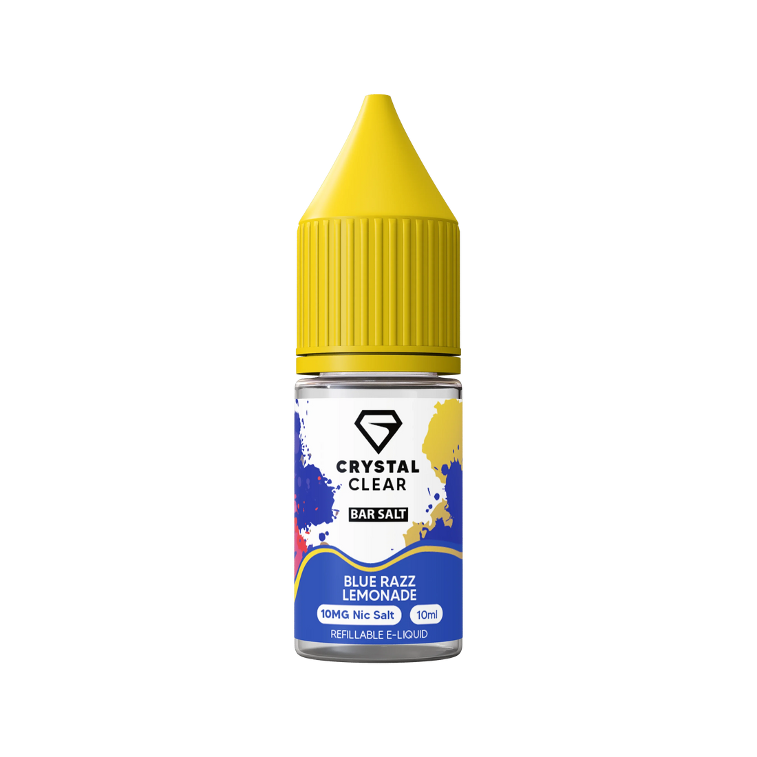 Blue Razz Lemonade Crystal Clear E-Liquid (Nic Salt) 10ml
