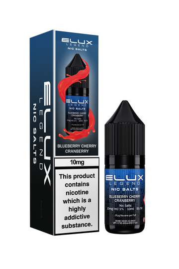 Blueberry Cherry Cranberry Elux Legend E-Liquid (Nic Salt) 10ml