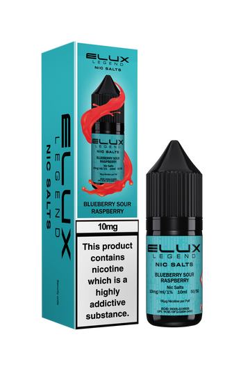 Blueberry Sour Raspberry Elux Legend E-Liquid (Nic Salt) 10ml