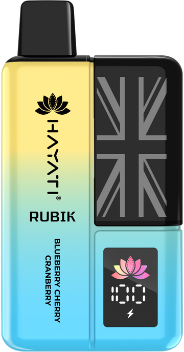 Blueberry Cherry Cranberry Rubik 7K Hayati Disposable Vape Pod Kit