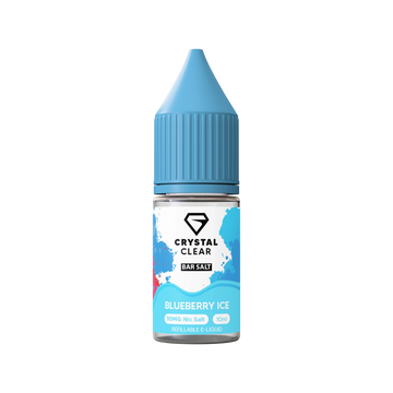 Blueberry Ice Crystal Clear E-Liquid (Nic Salt) 10ml