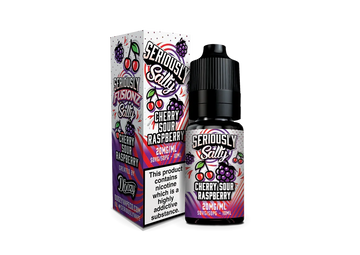 Cherry Sour Rasberry Seriously Salty E-Liquid (Nic Salt) 10ml