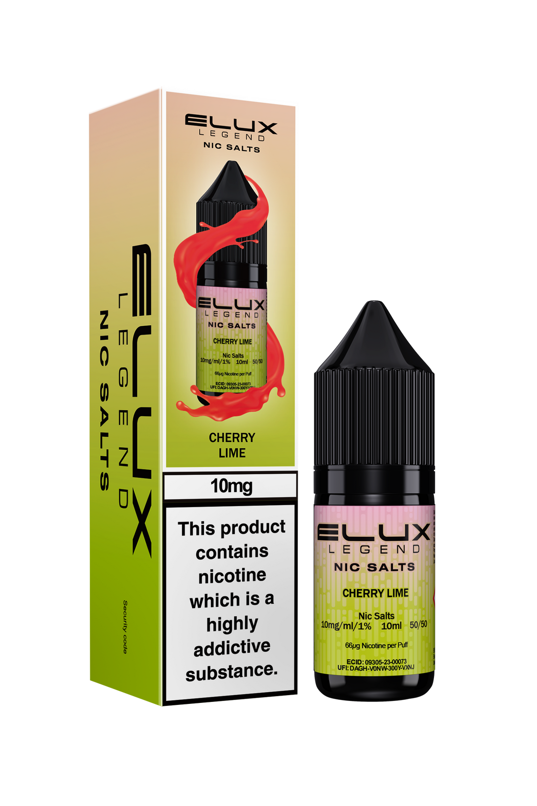 Cherry Lime Elux Legend E-Liquid (Nic Salt) 10ml