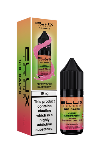 Cherry Sour Raspberry Elux Legend E-Liquid (Nic Salt) 10ml