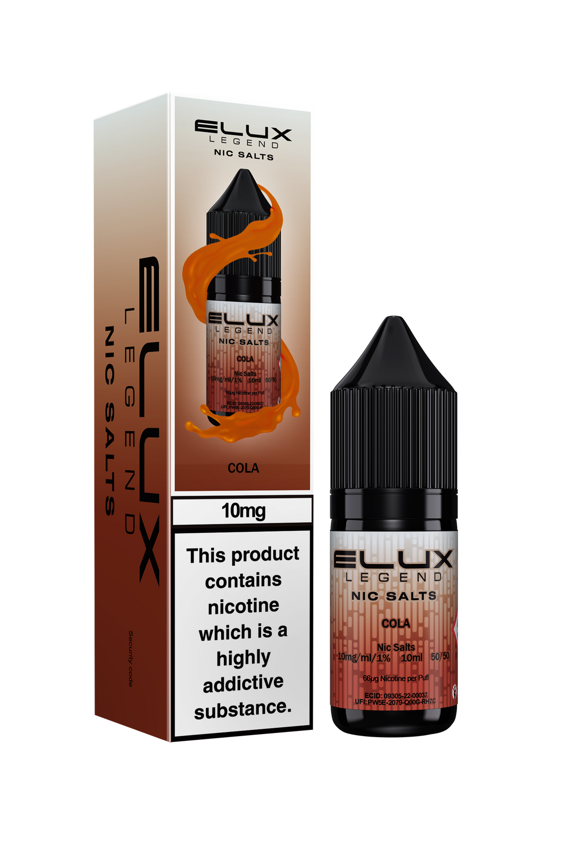 Cola Elux Legend E-Liquid (Nic Salt) 10ml