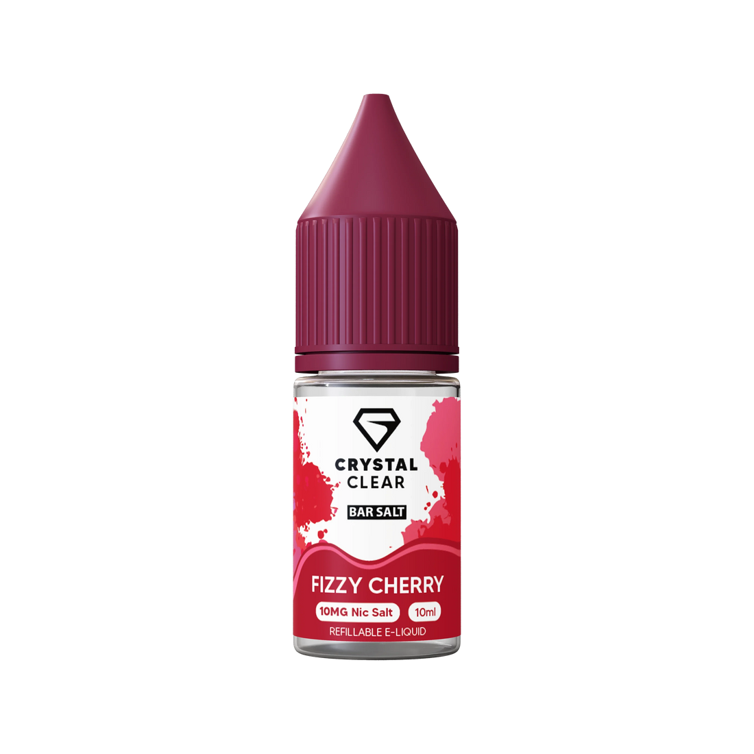 Fizzy Cherry Crystal Clear E-Liquid (Nic Salt) 10ml