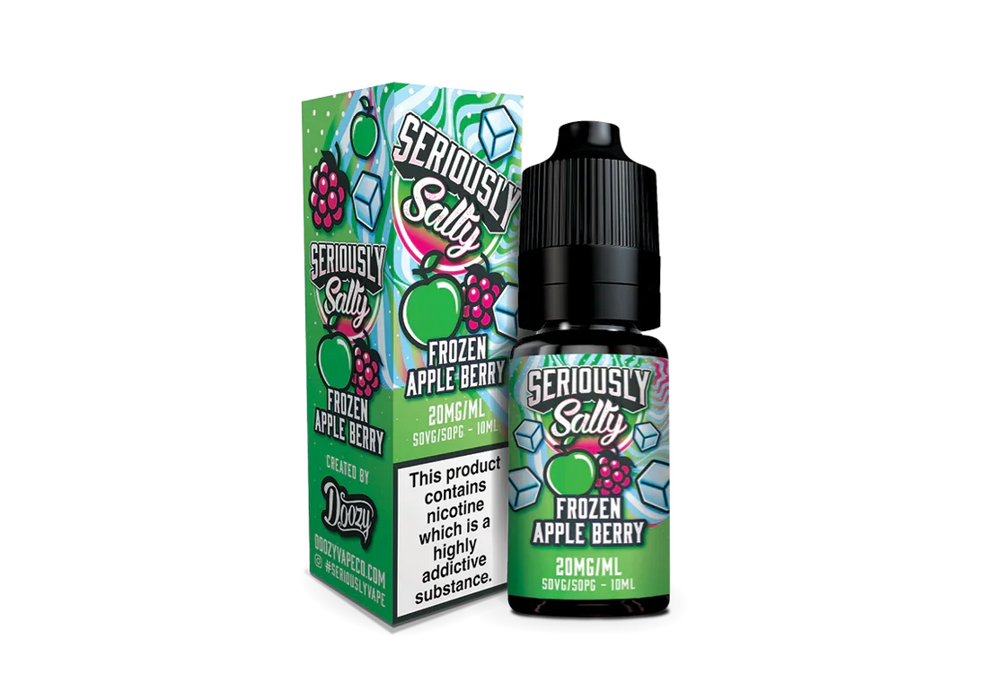 Frozen Apple Berry Seriously Salty E-Liquid (Nic Salt) 10ml