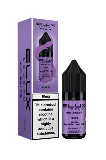 Grape Elux Legend E-Liquid (Nic Salt) 10ml