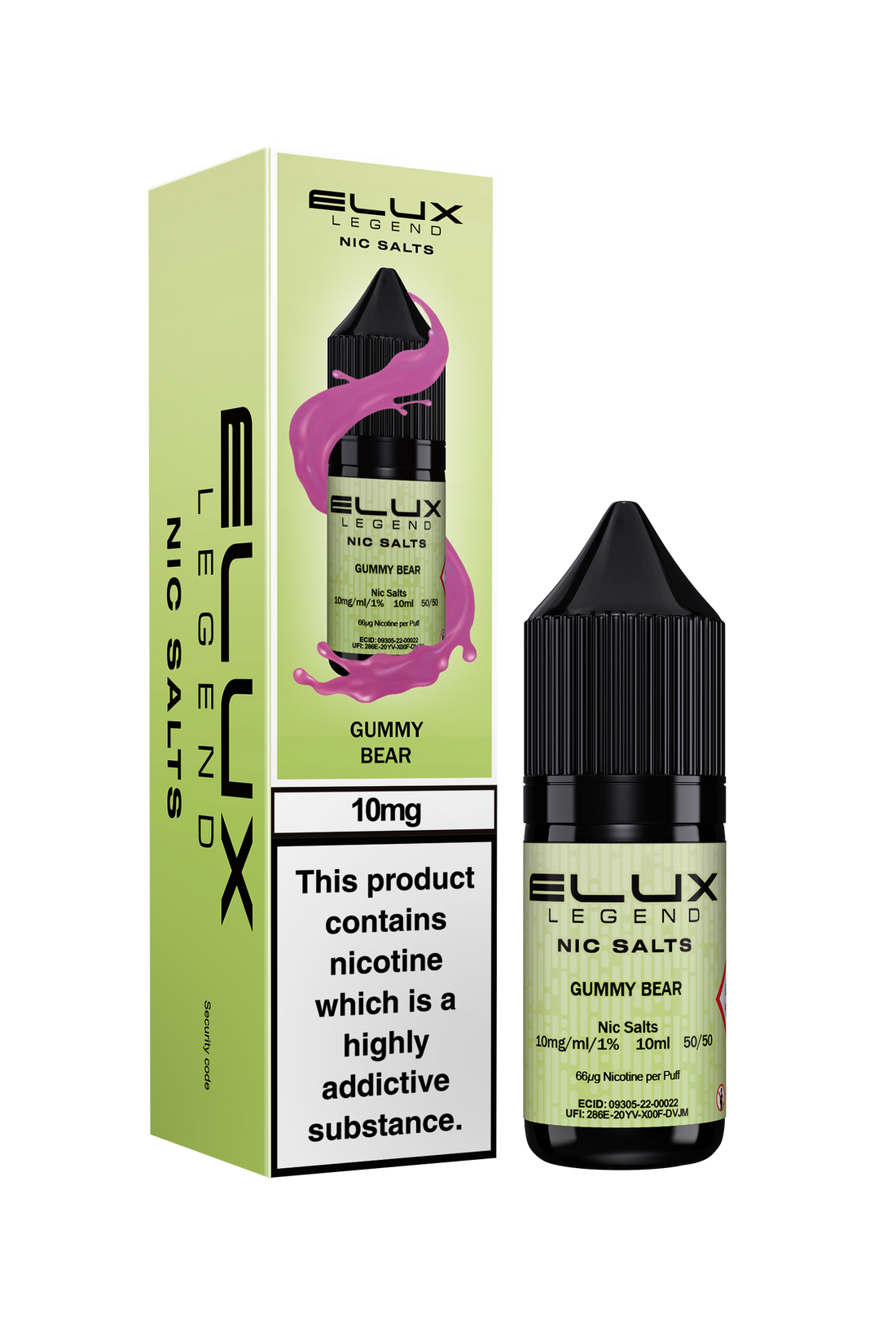 Gummy Bear Elux Legend E-Liquid (Nic Salt) 10ml