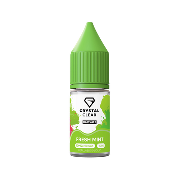 Fresh Mint Crystal Clear E-Liquid (Nic Salt) 10ml