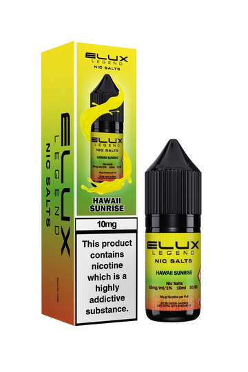 Hawaii Sunrise Elux Legend E-Liquid (Nic Salt) 10ml