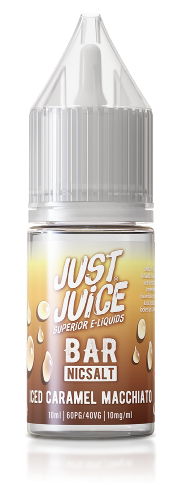 Iced Caramel Macchiato Just Juice Bar Nic Salt E-Liquid 10ml