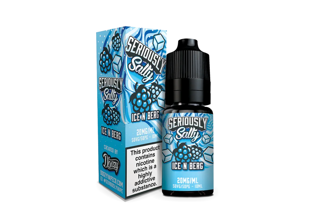 Ice N Berg Seriously Salty E-Liquid (Nic Salt) 10ml