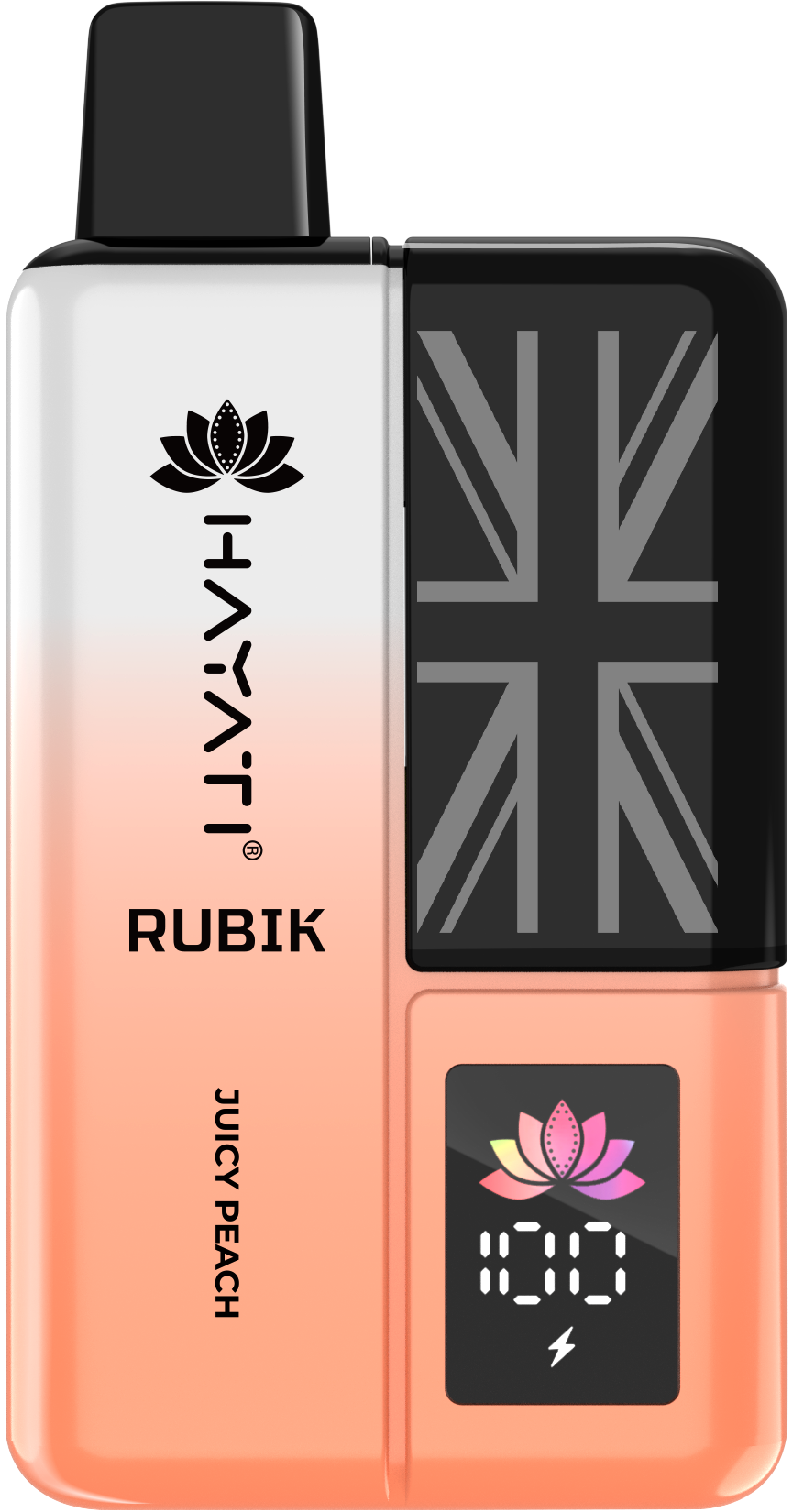 Juicy Peach Rubik 7K Hayati Disposable Vape Pod Kit