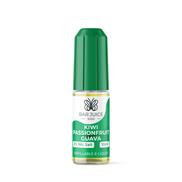 Kiwi Passionfruit Guava Bar Juice E-Liquid (Nic Salt) 10ml