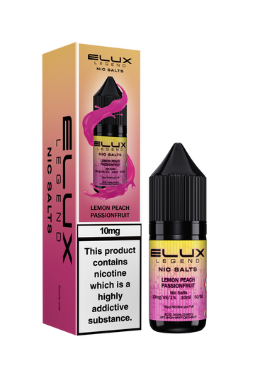 Lemon Peach Passionfruit Elux Legend E-Liquid (Nic Salt) 10ml