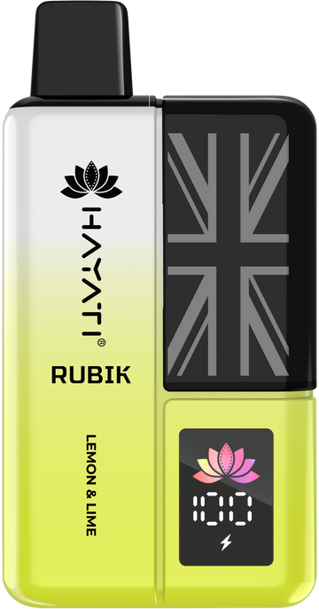 Lemon Lime Rubik 7K Hayati Disposable Vape Pod Kit