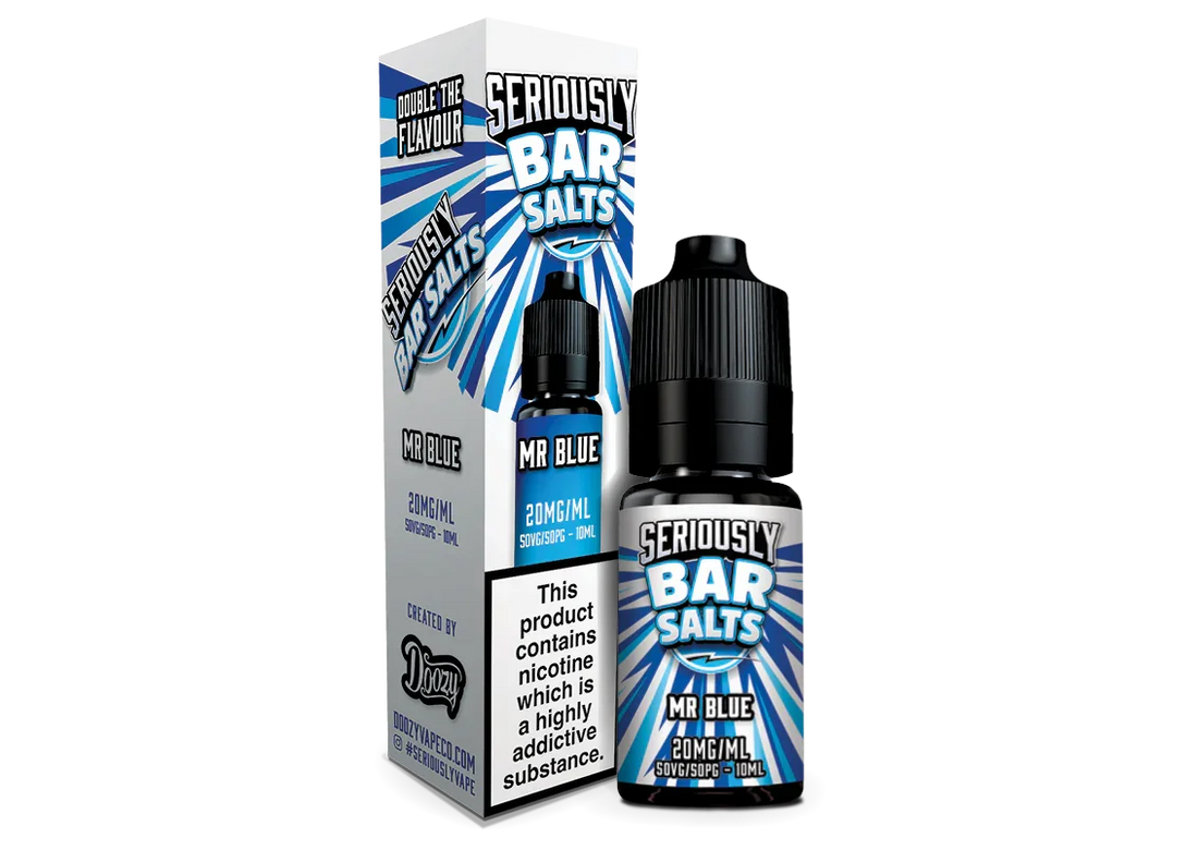 Mr Blue Seriously Bar Salts E-Liquid (Nic Salt) 10ml