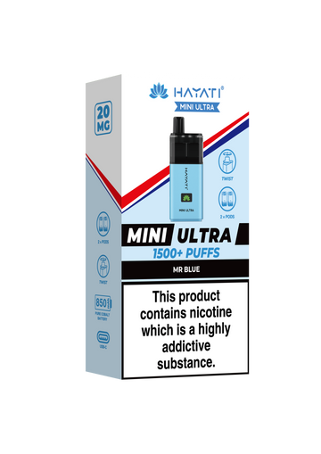Mr Blue Mini Ultra Hayati Disposable Vape Pod Kit