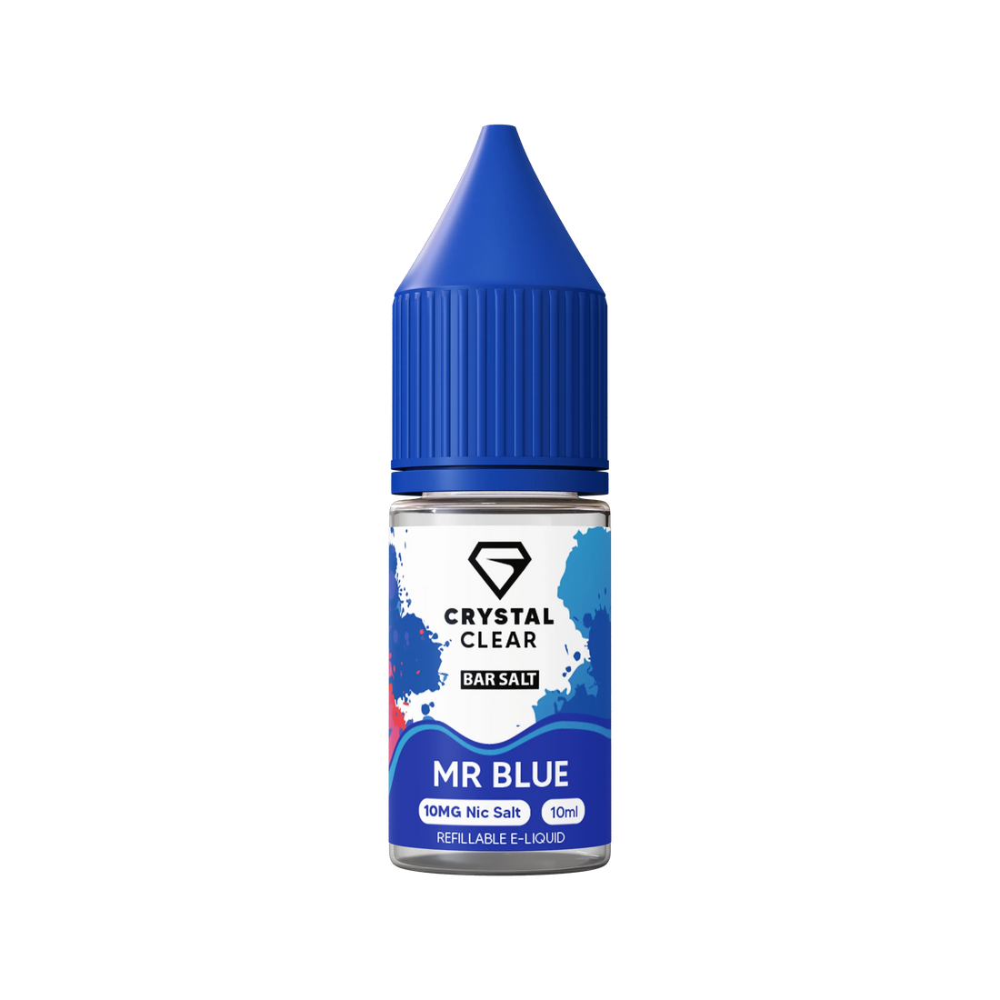 Mr Blue Crystal Clear E-Liquid (Nic Salt) 10ml