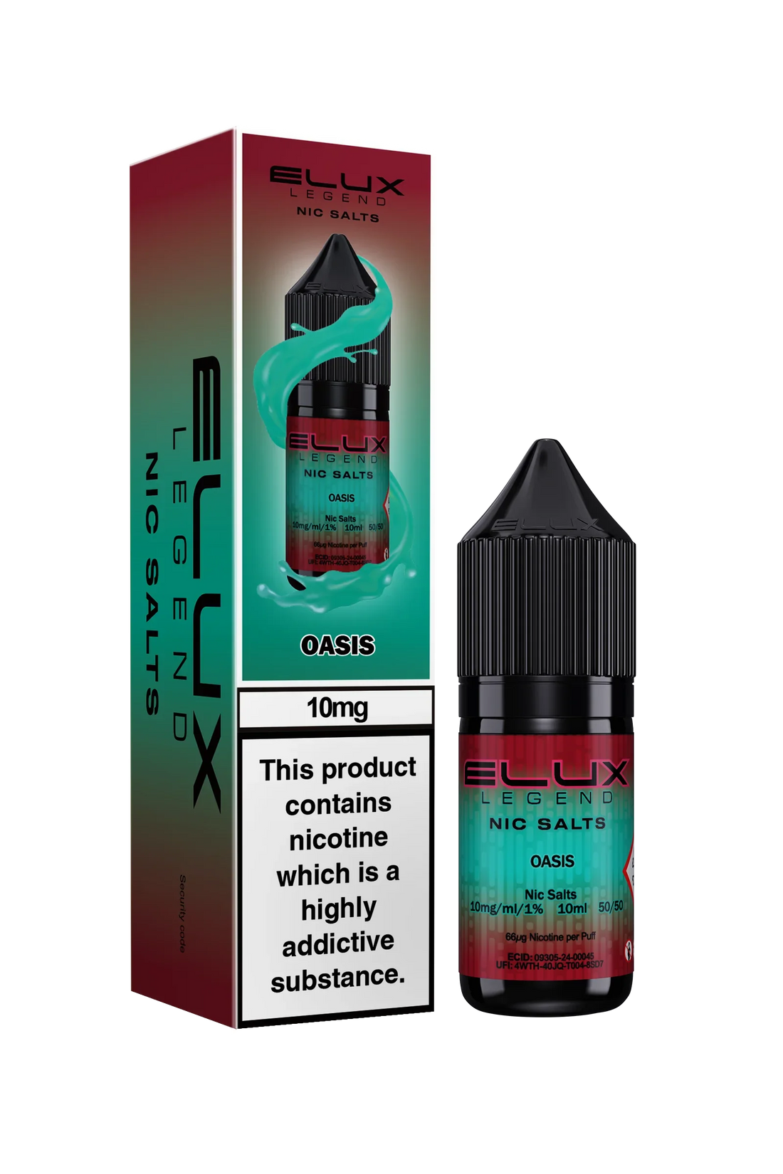 Oasis Elux Legend E-Liquid (Nic Salt) 10ml
