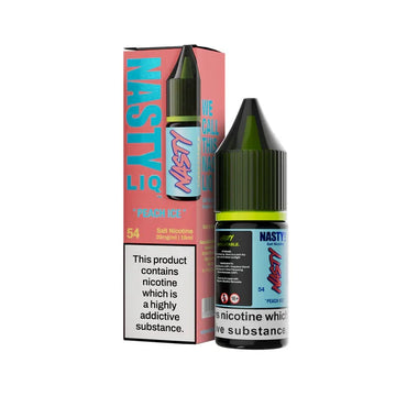 Peach Ice Nasty Liq E-Liquid (Nic Salt) 10ml