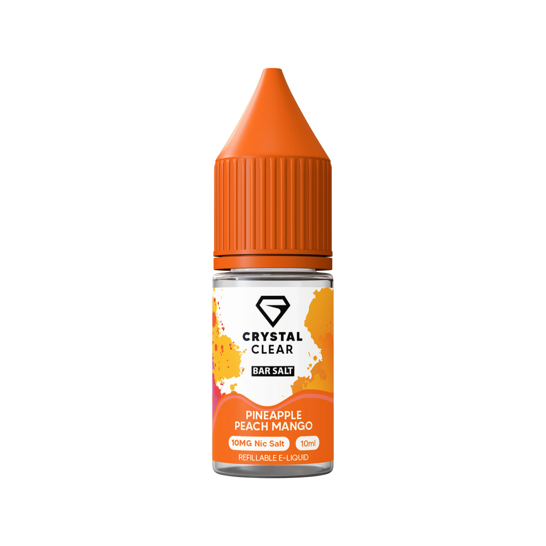 Pineapple Peach Mango Crystal Clear E-Liquid (Nic Salt) 10ml