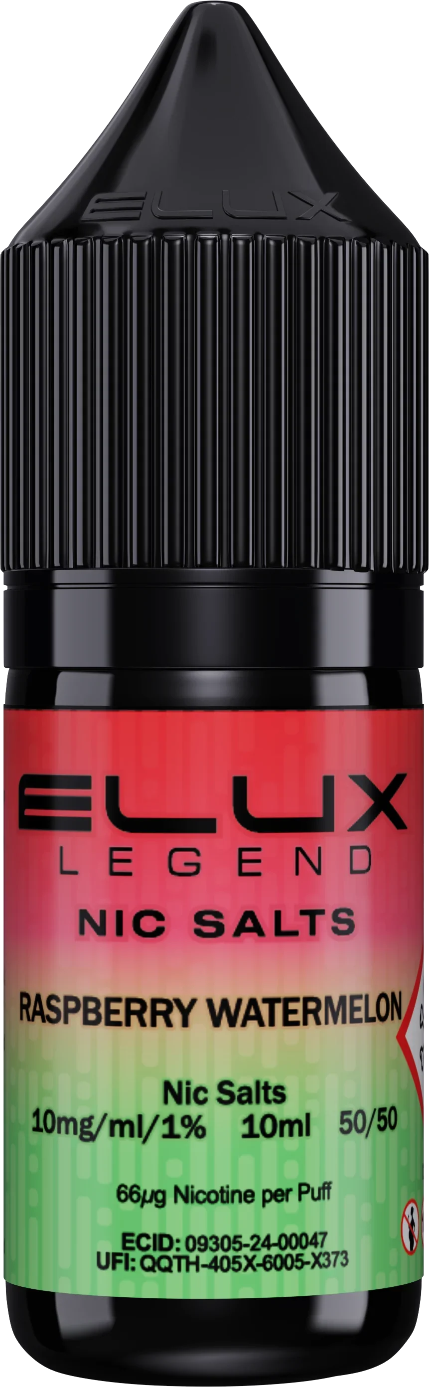 Raspberry Watermelon Elux Legend E-Liquid (Nic Salt) 10ml