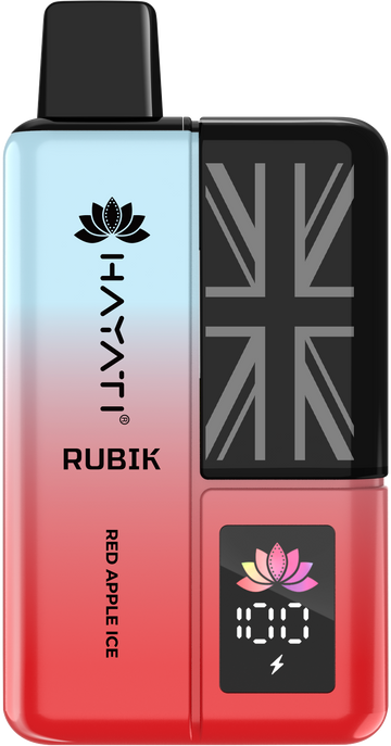 Red Apple Ice Rubik 7K Hayati Disposable Vape Pod Kit