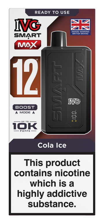 Cola Ice Smart Max 10k IVG Disposable Vape Pod Kit