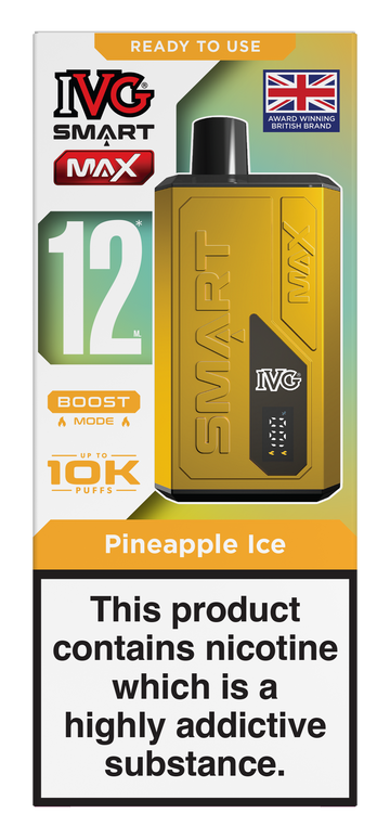 Pineapple Ice Smart Max 10k IVG Disposable Vape Pod Kit