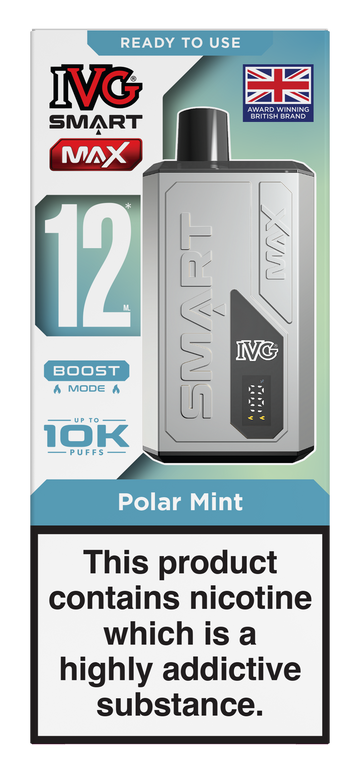 Polar Mint Smart Max 10k IVG Disposable Vape Pod Kit
