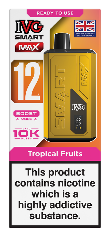 Tropical Fruits Smart Max 10k IVG Disposable Vape Pod Kit