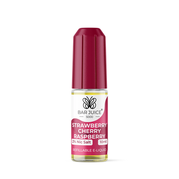 Strawberry Cherry Raspberry Bar Juice E-Liquid (Nic Salt) 10ml