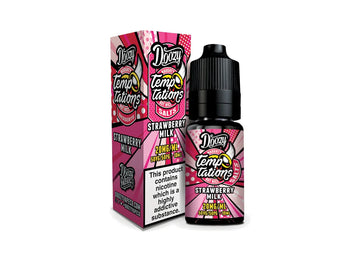 Strawberry Milk Seriously Temptations Salts E-Liquid (Nic Salt) 10ml