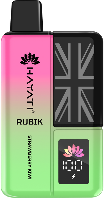 Strawberry Kiwi Rubik 7K Hayati Disposable Vape Pod Kit