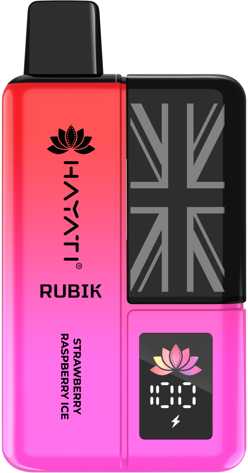 Strawberry Raspberry Ice Rubik 7K Hayati Disposable Vape Pod Kit