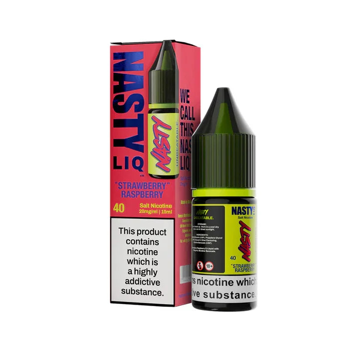 Strawberry Raspberry Nasty Liq E-Liquid (Nic Salt) 10ml