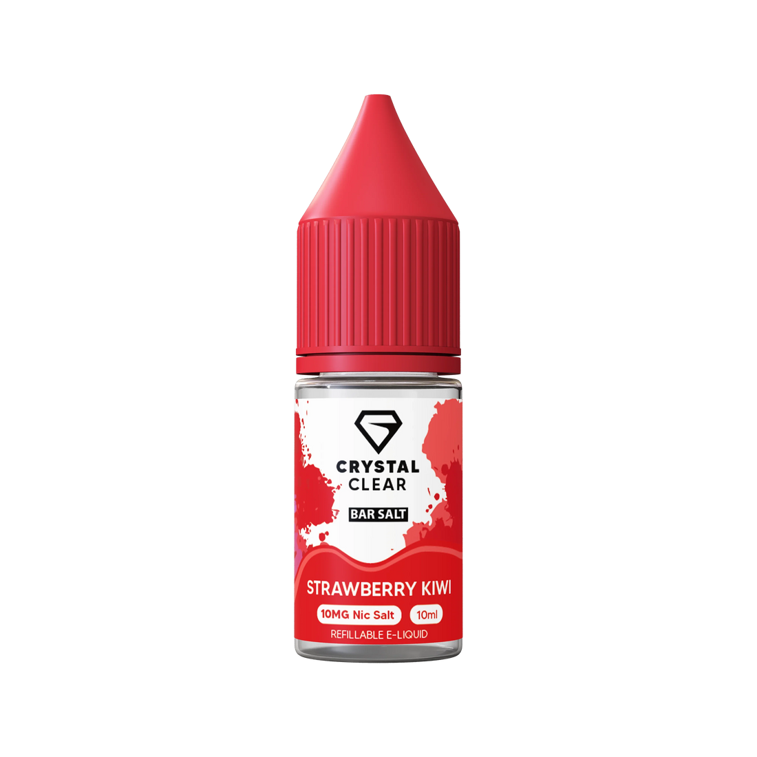 Strawberry Kiwi Crystal Clear E-Liquid (Nic Salt) 10ml