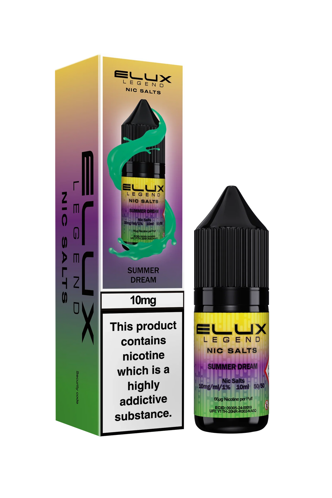 Summer Dream Elux Legend E-Liquid (Nic Salt) 10ml