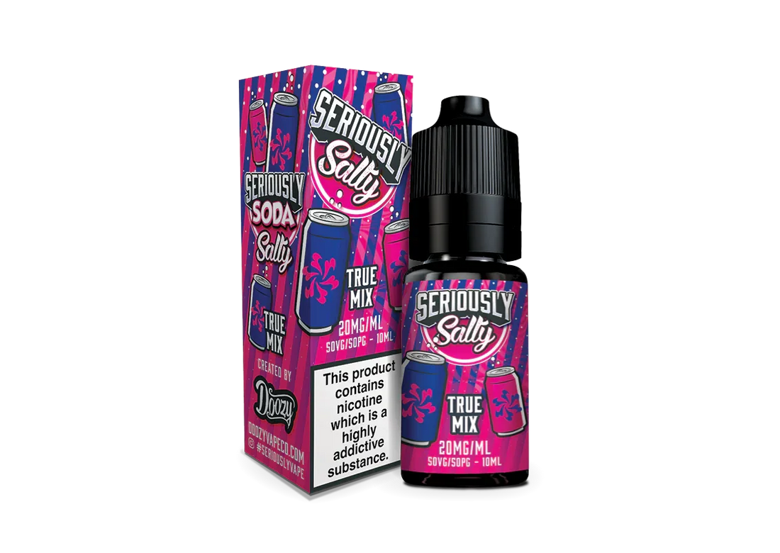 True Mix Seriously Salty E-Liquid (Nic Salt) 10ml