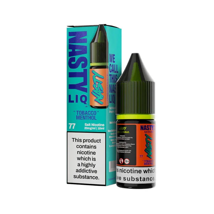 Tobacco Menthol Nasty Liq E-Liquid (Nic Salt) 10ml